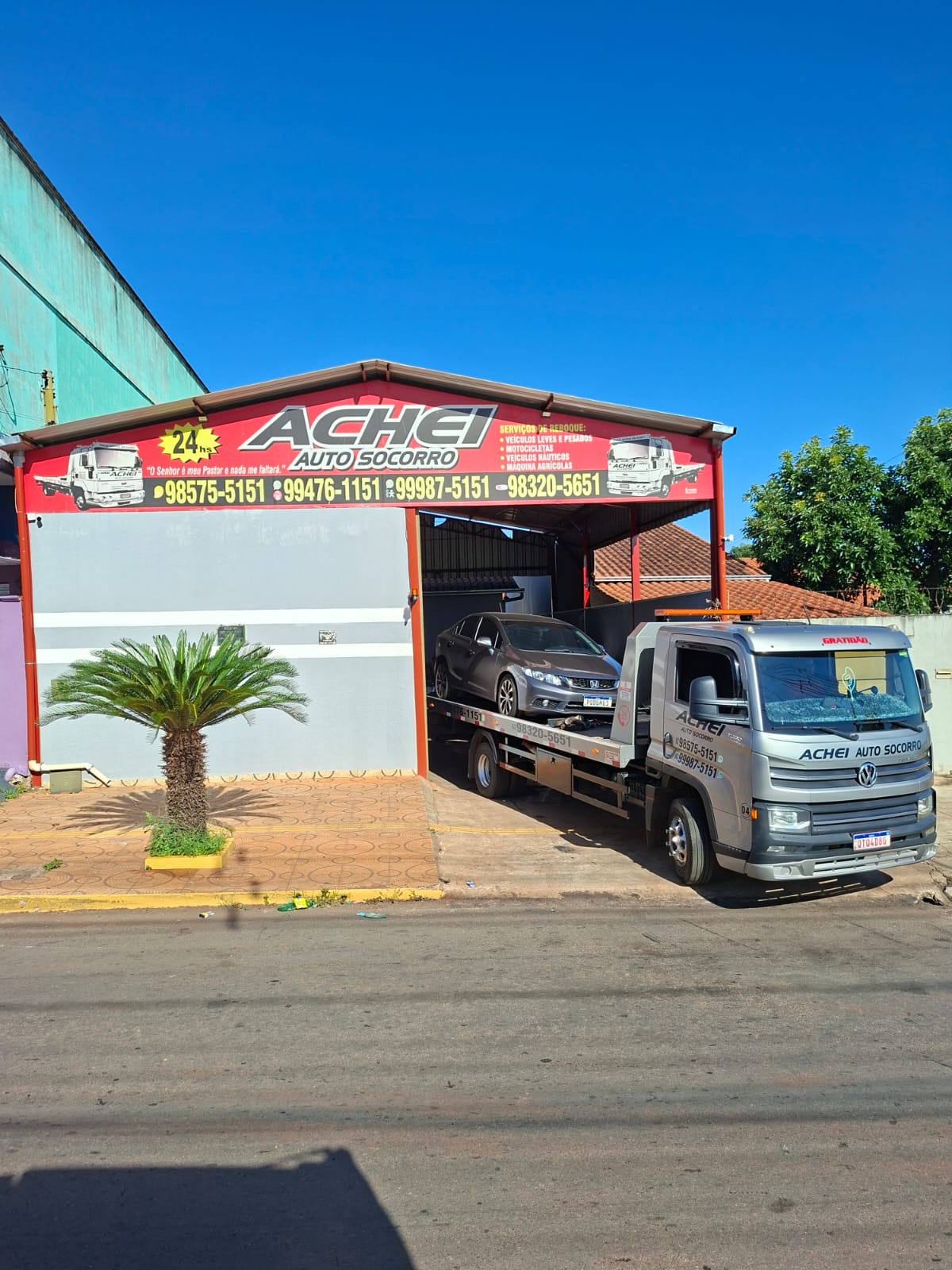 Atendimento Achei Auto Socorro